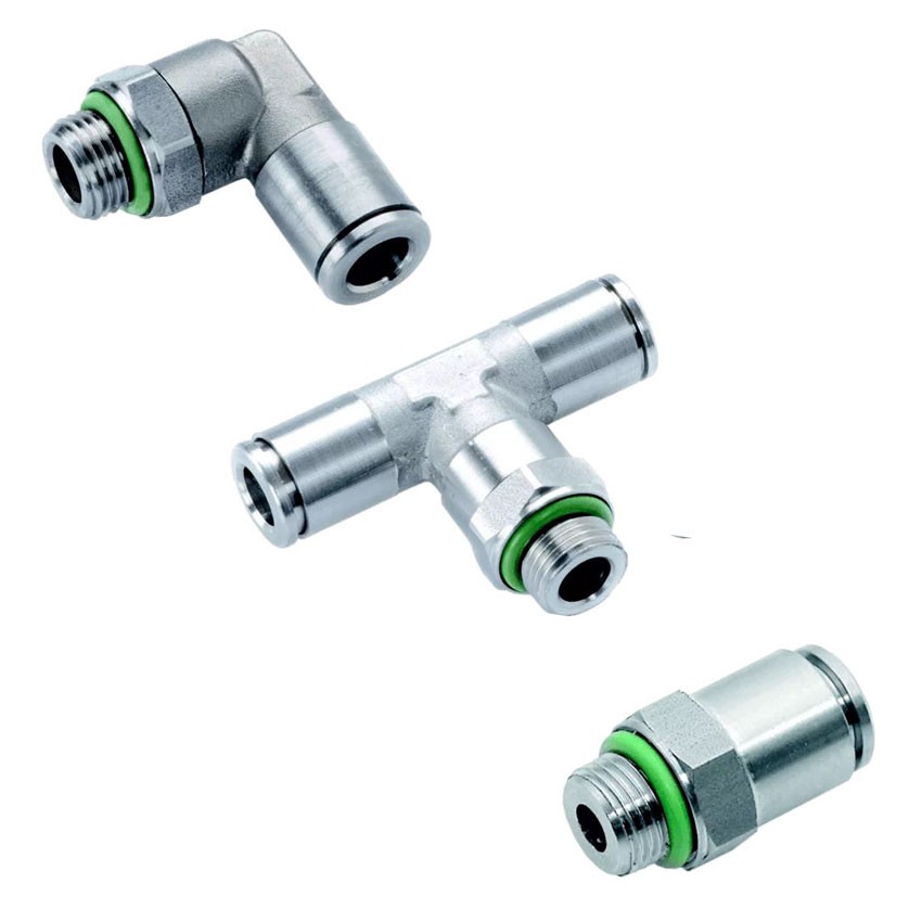 Stainless Steel Push-In Fittings